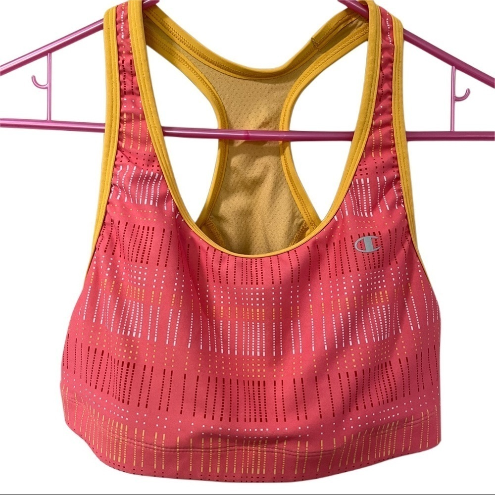 Champion SZ Large Sports Bra Orange Women